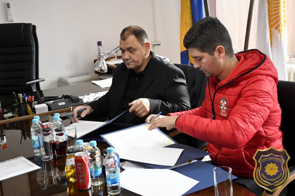 Potpisan Memorandum o saradnji između Federalne uprave policije i Saveza GSS u BiH